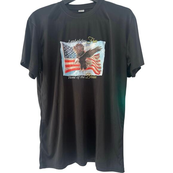 Land of the free tshirt Sz L in new condition - Picture 1 of 5